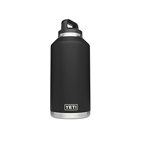 Yeti Rambler Stainless Steel Water Bottle 64 oz black